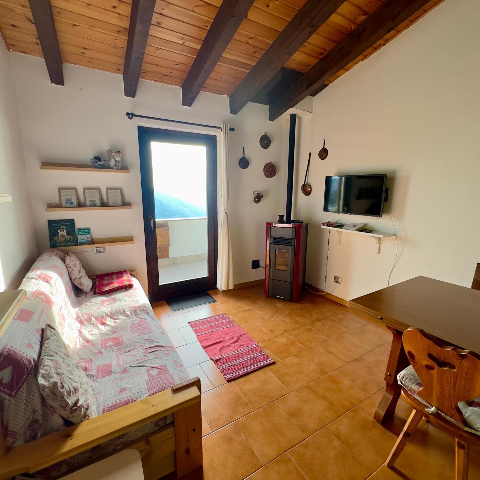 Апартаменти Panorama 1200, In The Heart Of The San Fermo Hills Adrara San Rocco Екстер'єр фото